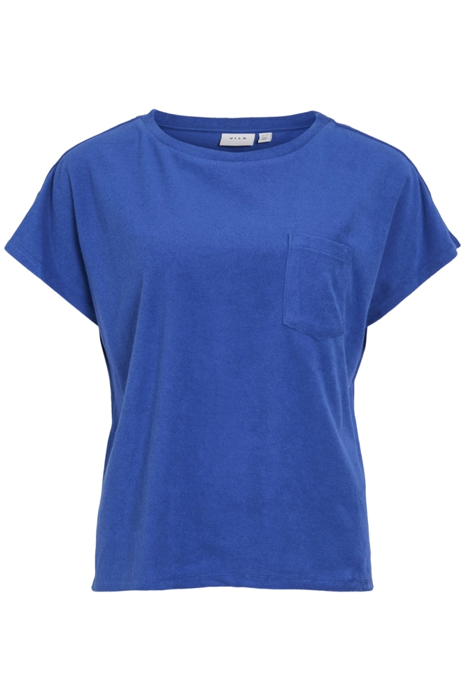 VIFROTTE O-NECK S/S TOP/LS 14108487 BEAUCOUP BLUE